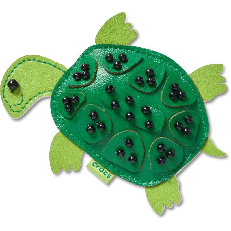 Crocs™ Jibbitz Faux Leather Turtle 