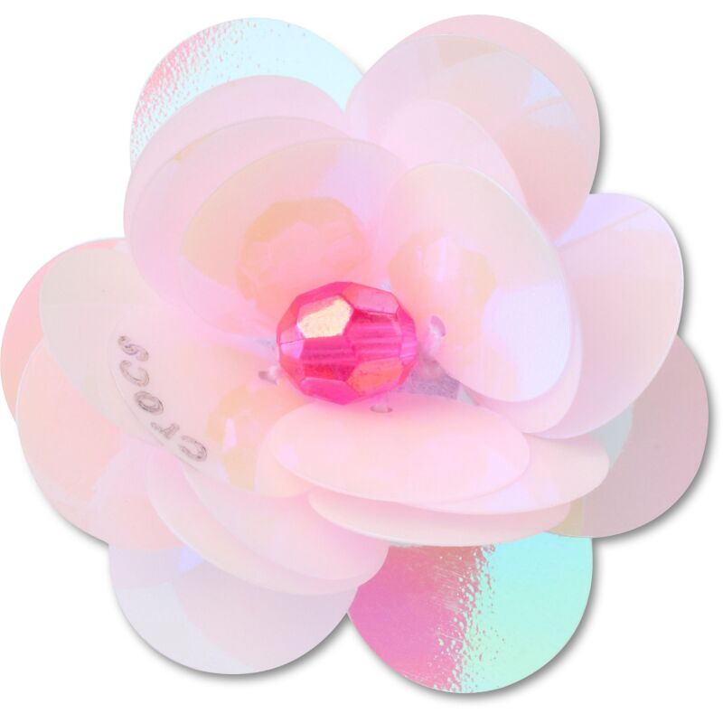 Crocs™ Jibbitz Sequin Pink Flower 