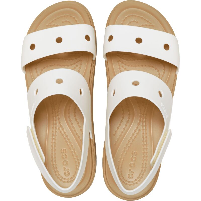 Crocs™ Brooklyn Sandal Kids' Chalk/Cashew