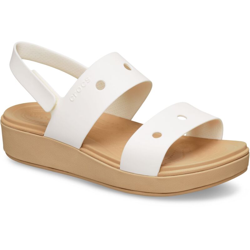 Crocs™ Brooklyn Sandal Kids' Chalk/Cashew