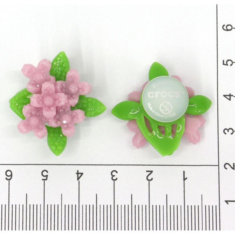 Crocs™ Jibbitz Beaded Purple Flower 