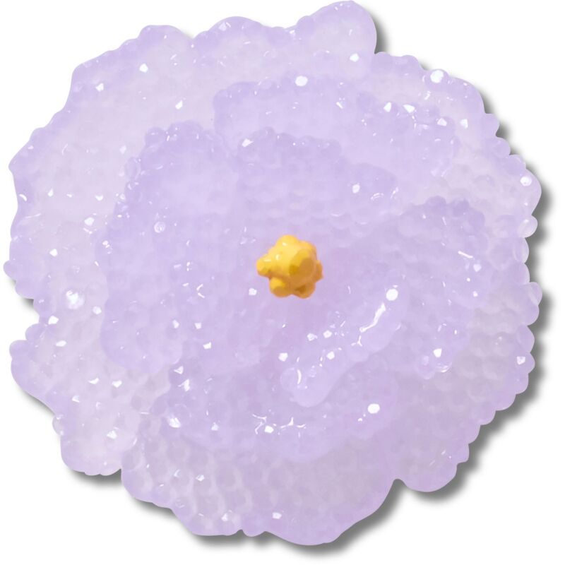 Crocs™ Jibbitz Beaded Purple Flower 