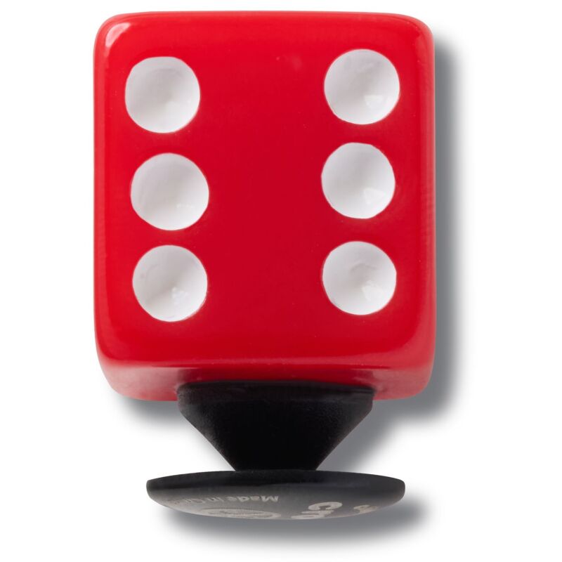 Crocs™ Jibbitz Red Dice 