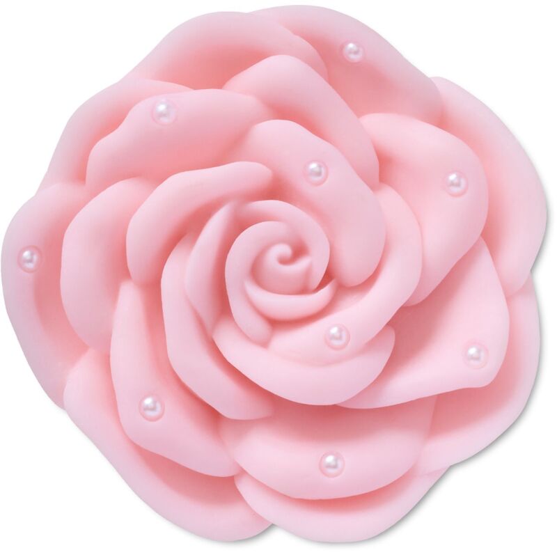 Crocs™ Jibbitz Pink Rose With Pearls 