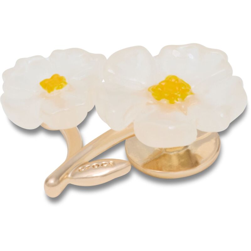 Crocs™ Jibbitz White Floral Blossom 
