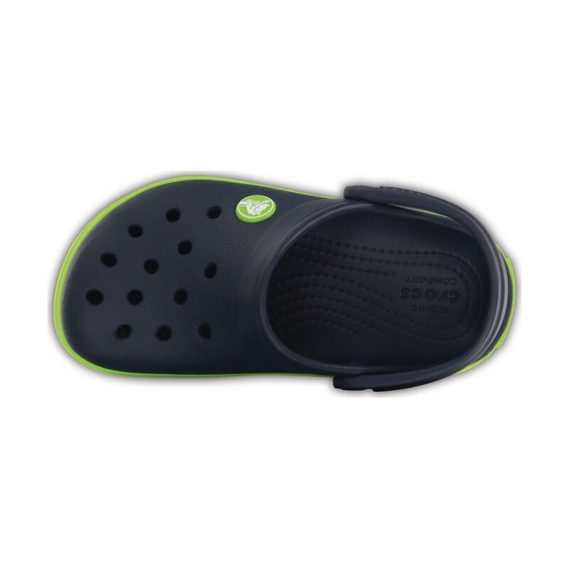 Crocs™ Kids' Crocband Clog Navy/Volt Green