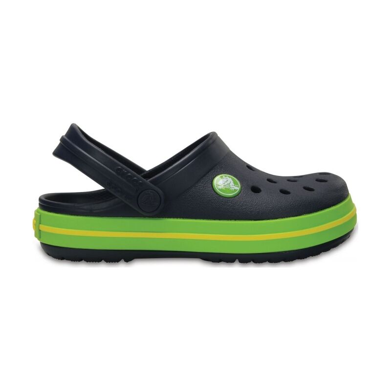 Crocs™ Kids' Crocband Clog Navy/Volt Green