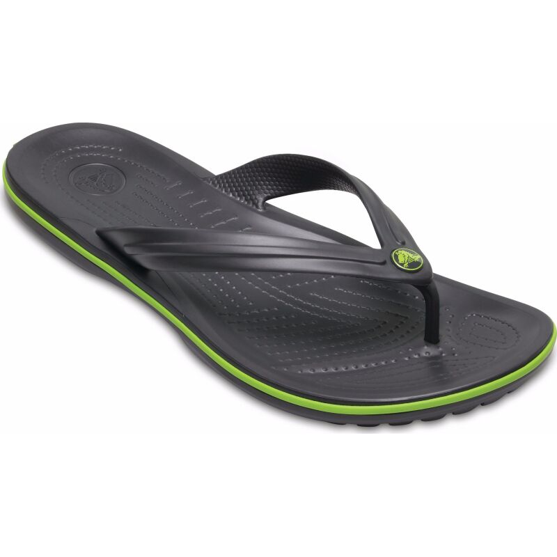 Crocs™ Crocband™ Flip Graphite/Volt Green