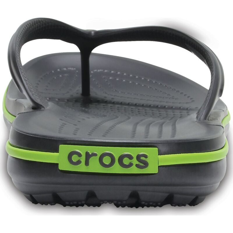 Crocs™ Crocband™ Flip Graphite/Volt Green