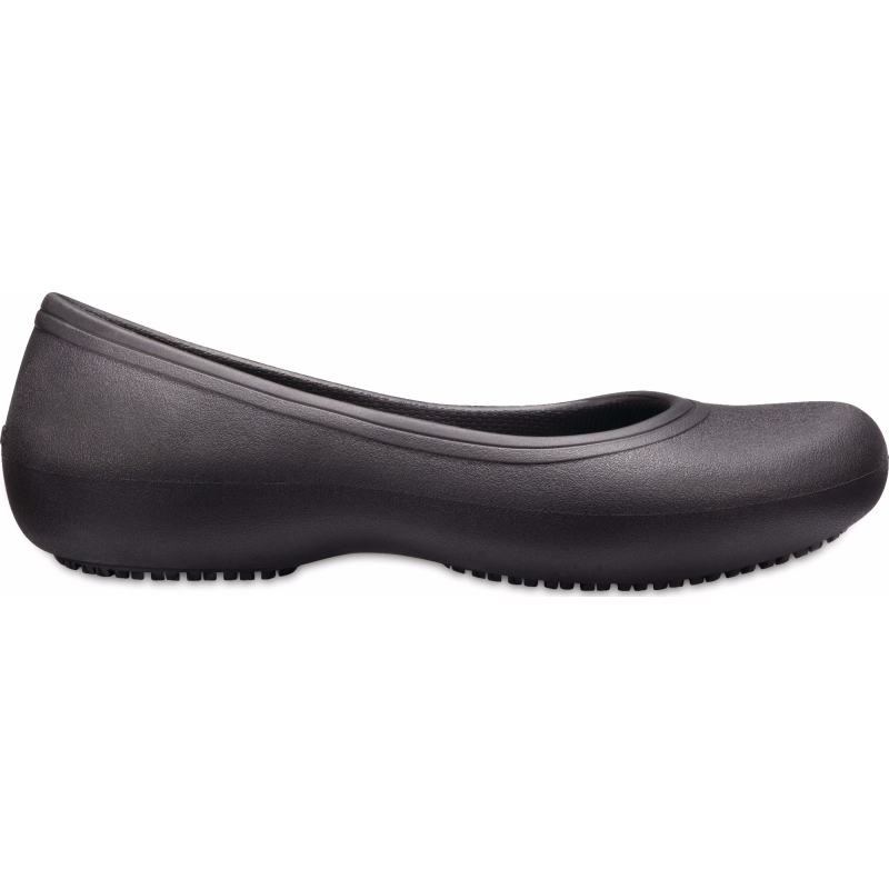 Crocs™ Kadee II Work Flat Black