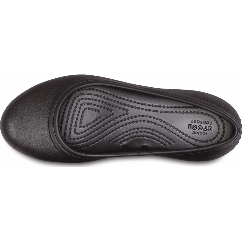 Crocs™ Kadee II Work Flat Black