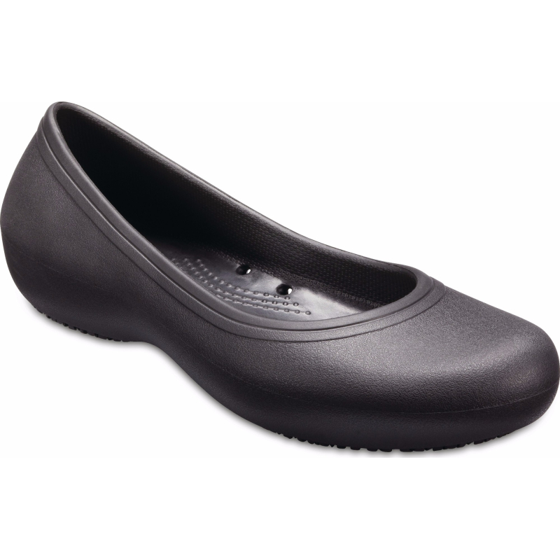 Crocs™ Kadee II Work Flat Black