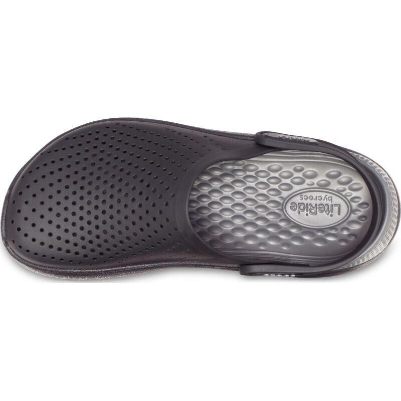 Crocs™ LiteRide Clog Black/Slate Grey