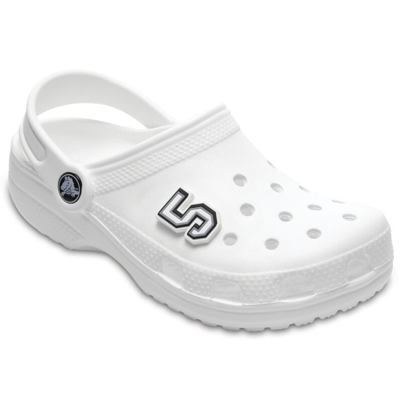 Crocs™ Jibbitz B&W Number 5 