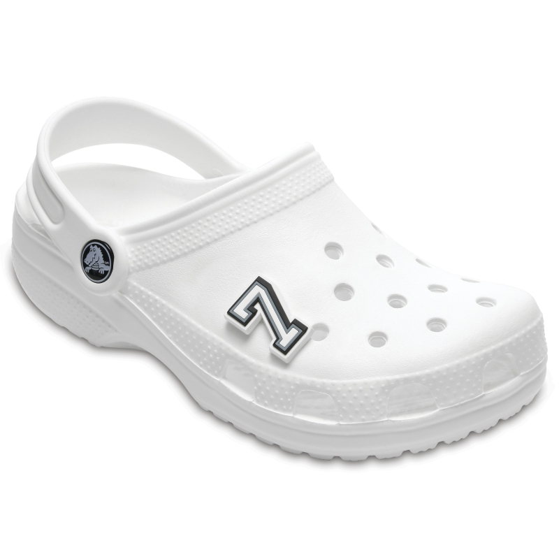 Crocs™ Jibbitz B&W Number 7 