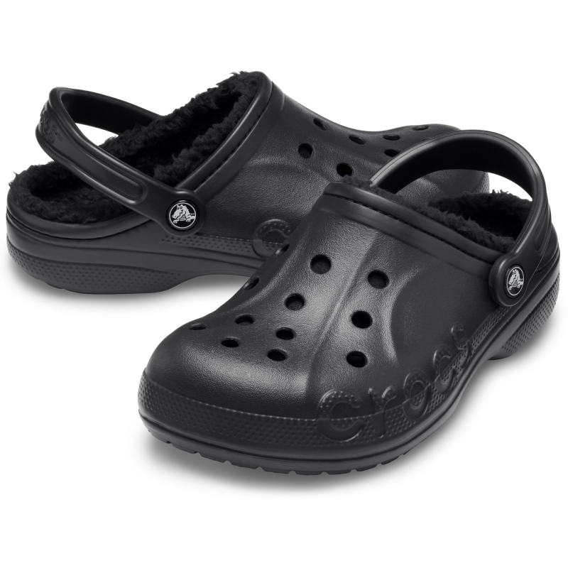 Crocs™ Baya Lined Clog Black/Black