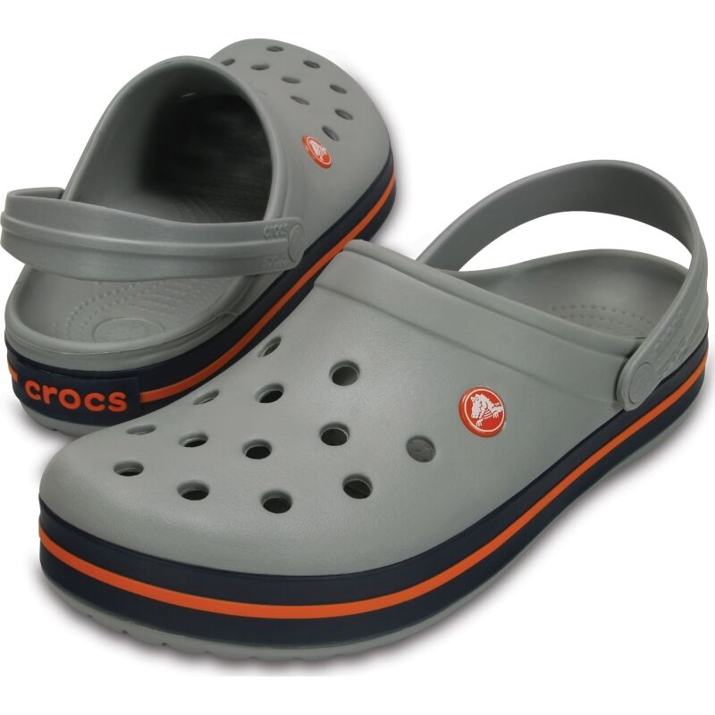 Crocs™ Crocband Light Grey/Navy