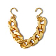 Crocs™ Jibbitz Gold Cuban Strap Chain 