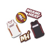 Crocs™ NBA MIAMI HEAT 5 PACK G1048500-MU 