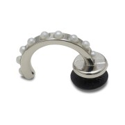 Crocs™ Jibbitz Studded Silver Piercing 196265414291 