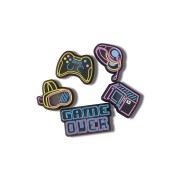 Crocs™ Jibbitz Lights Up Neon Gamer 5 Pack G1117900-Mu 