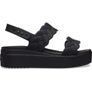 Crocs™ Brooklyn Woven Upper Low Women's Black/Black