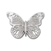 Crocs™ Jibbitz Silver Cutout Butterfly 198445175848 