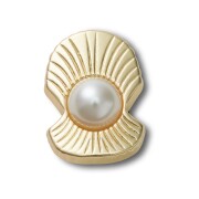 Crocs™ Jibbitz Gold Oyster With Pearl 196265846429 