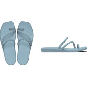 Crocs™ Miami Jelly Toe Loop Sandal Women's Sky Blue Jelly