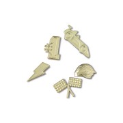 Crocs™ Jibbitz Burning Rubber 5 Pack G1132000-Mu 