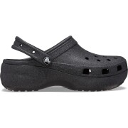 Crocs™ Classic Platform Glitter Clog Women's Black