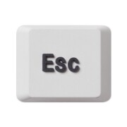 Crocs™ Jibbitz Esc Key G1038500-Mu 