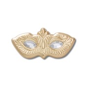 Crocs™ Jibbitz Gold Masquerade Mask 198445177248 