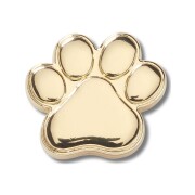 Crocs™ Jibbitz Gold Dog Paw 