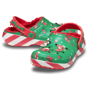 Crocs™ Mickey Xmas Lined Classic Clog Kid's Multi