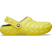 Crocs™ CLASSIC LINED OVERPUFF CLOG Cyber Yellow