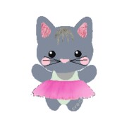 Crocs™ Jibbitz Cutie Ballerina Kitty 