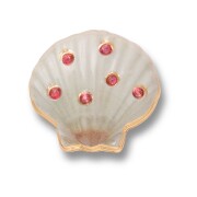 Crocs™ Jibbitz Seashell With Pink Gems 198445176593 