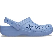 Crocs™ Classic Floral Cut Out Clog Kid's 210944 Blue Haze