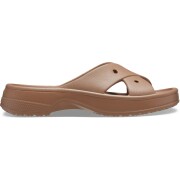 Crocs™ WOMENS CROSS STRAP Milk Chocolate