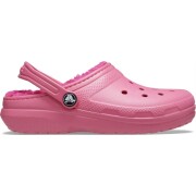 Crocs™ Classic Lined Clog Kid's Hyper Pink