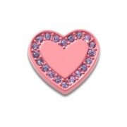 Crocs™ Jibbitz Pink Enamel Heart Gem 196265859603 