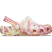 Crocs™ CLASSIC GLOW MARBLED CLOG KID'S 210720 Daylily/Multi
