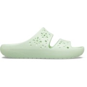 Crocs™ CLASSIC FLORAL CUT OUT SANDAL Jade Tint