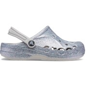 Crocs™ Baya Glitter Clog Kid's 207014 Silver