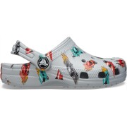 Crocs™ Classic Race Cars Graphic Clog Kid's Mirage/Multi