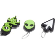 Crocs™ Jibbitz Green Sandal Backer 3-Pack 