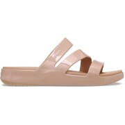 Crocs™ Getaway Patent Strappy Pink Caramel