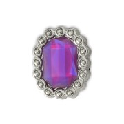 Crocs™ Jibbitz Gorgeous Purple Gem 