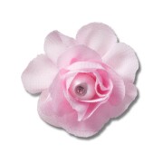 Crocs™ Jibbitz Pink Fabric Flower With Pearl 198445175305 
